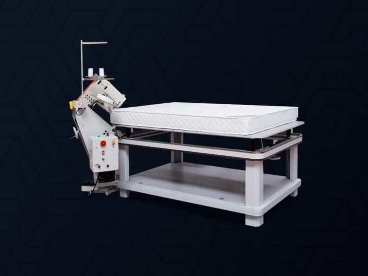 M-4000 Manual Mattress Tape Edge Machine